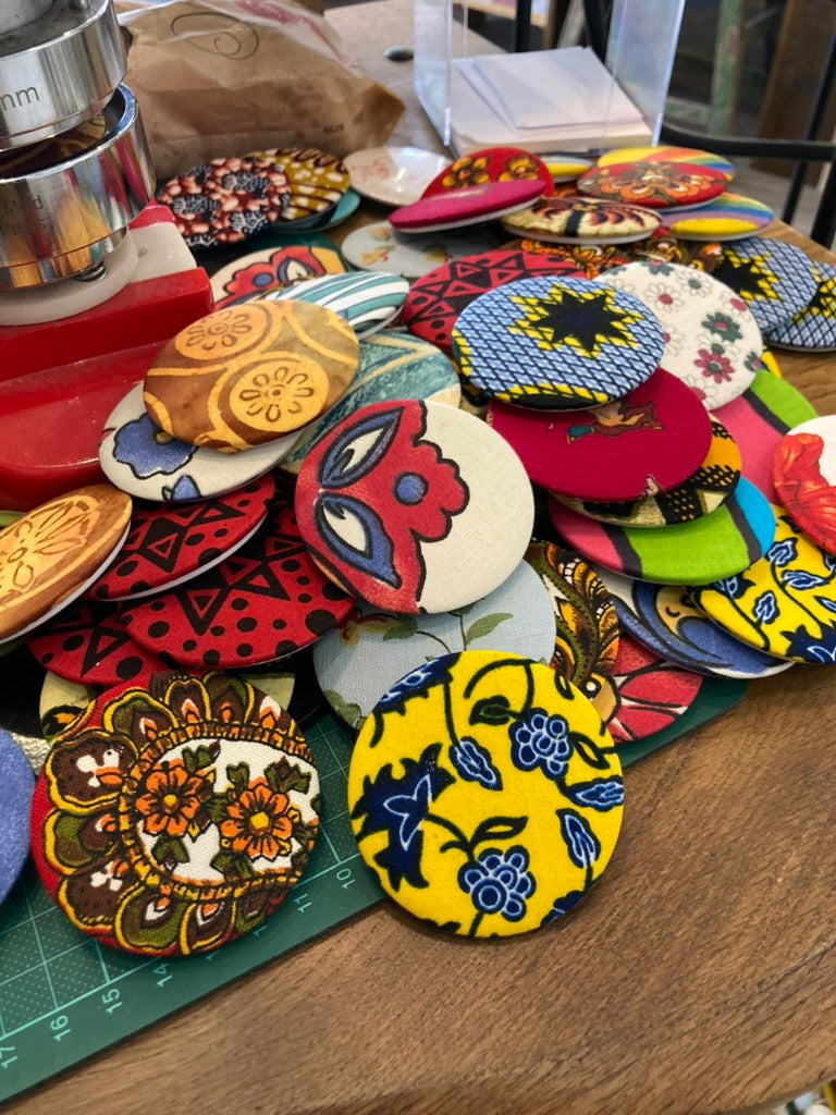 Badges en tissus