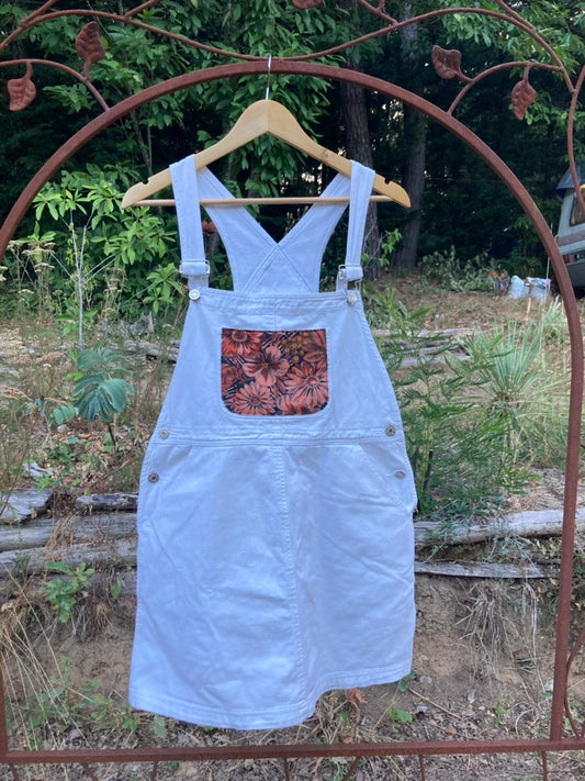 KUSTOM n°23 salopette robe fleurie