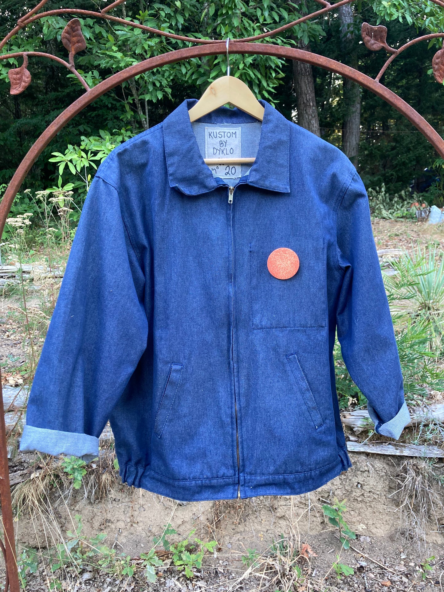 KUSTOM n°20 veste insdus/ bombers zippée OEIL