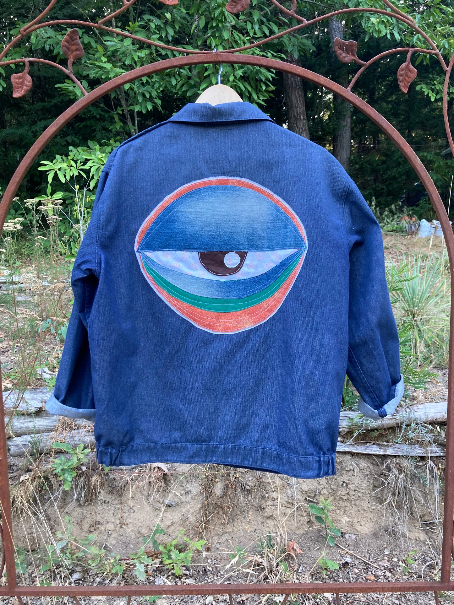 KUSTOM n°20 veste insdus/ bombers zippée OEIL
