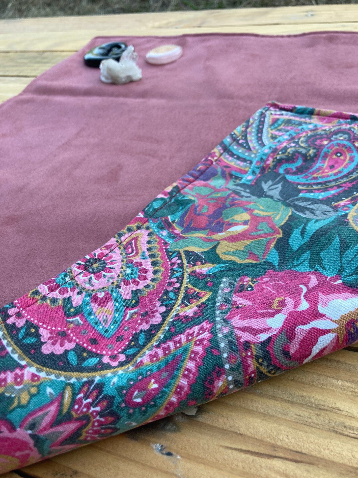 Tapis de cartomancie nomade 50x50cm