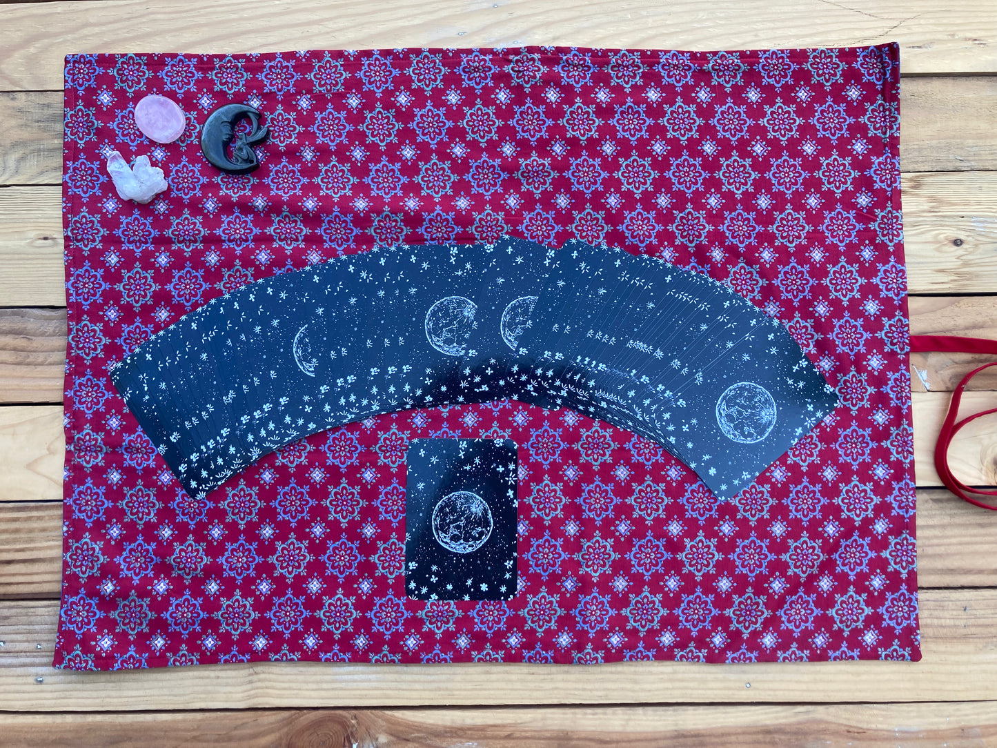 Tapis de cartomancie nomade 70x50cm