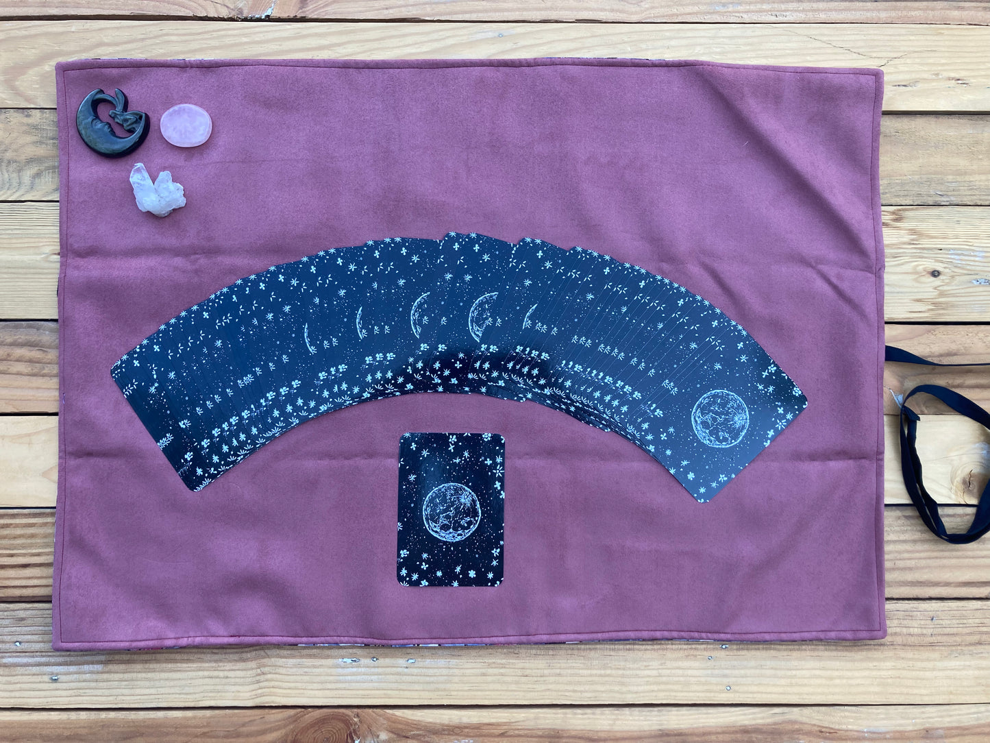 Tapis de cartomancie nomade 70x50cm
